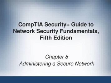 CompTIA Security Guide To Network Security Fundamentals .