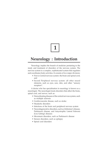 Neurology : Introduction