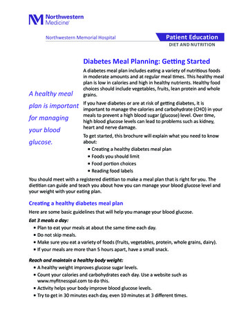 Diabetes Meal Planning: Getting Started