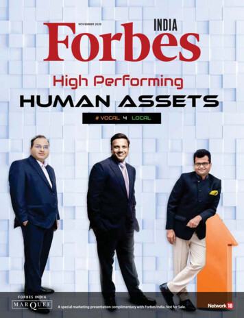 NOVEMBER 2020 - Forbes India