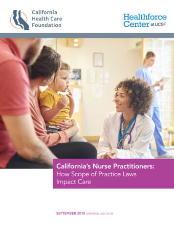California's Nurse Practitioners: How Scope Of Practice Laws Impact Care