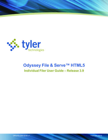 Odyssey File & Serve HTML5