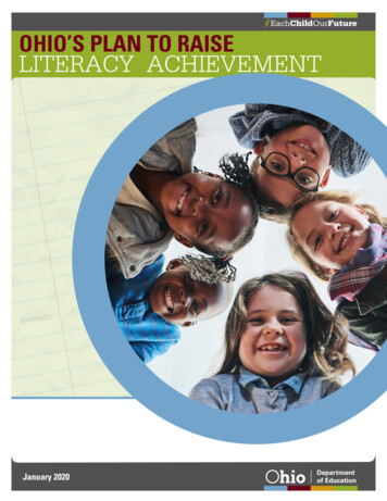 Ohio's Plan To Raise Literacy Achievement