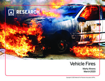 Vehicle Fires - NFPA