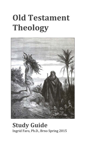 OT Theology Workbook EN - Teol.se