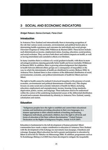 3 SOCIAL AND ECONOMIC INDICATORS