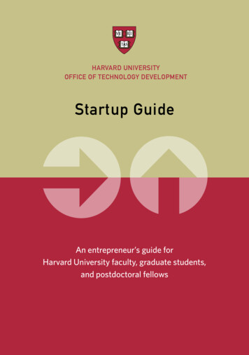 Startup Guide