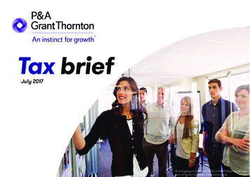 Tax Brief - Grant Thornton