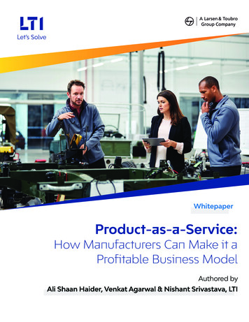 PaaS - How Manufacturers Can Make It A Profitable Business Model