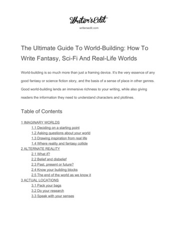 The Ultimate Guide To World Building: How To Write 
