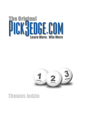 Published By - Pick 3 Edge