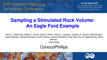 Sampling A Stimulated Rock Volume: An Eagle Ford Example