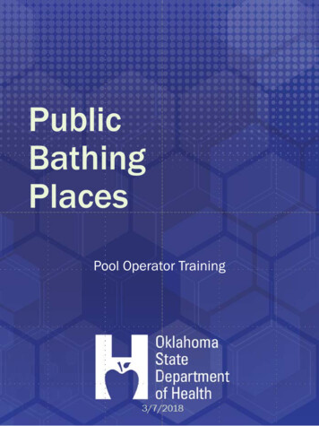 Public Bathing Places