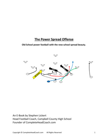 The Power Spread Offense - Complete Head Coach