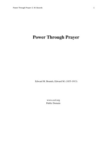 Power Through Prayer - HopeFaithPrayer