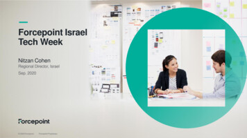 Forcepoint Israel Tech Week