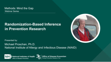 Randomization-Based Inference In Prevention Research