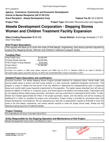 Akeela Development Corporation - Stepping Stones Women And Children .