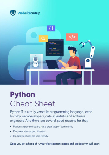 Python - WebsiteSetup