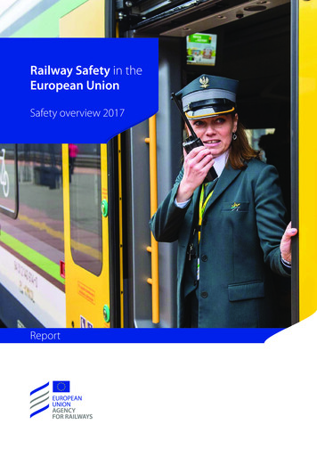 Railway Safety In The European Union
