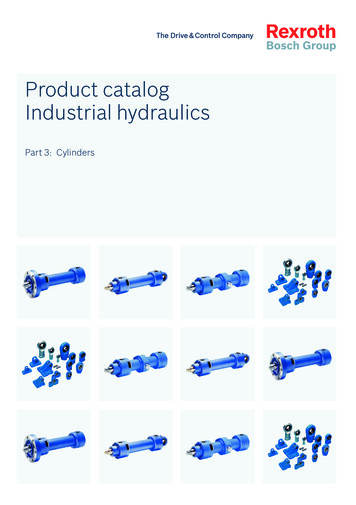 Product Catalog Industrial Hydraulics