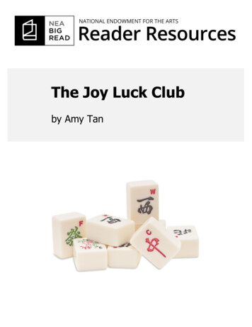 The Joy Luck Club - National Endowment For The Arts