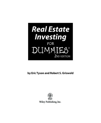 Real Estate Investing For Dummies - , Save, Print
