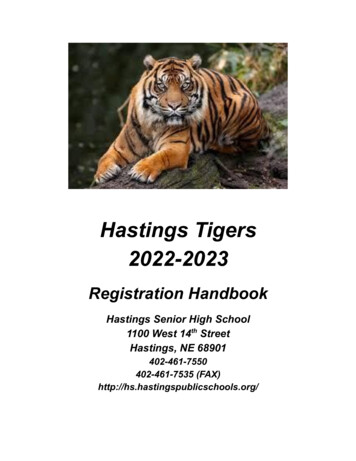 Hastings Tigers 2022-2023