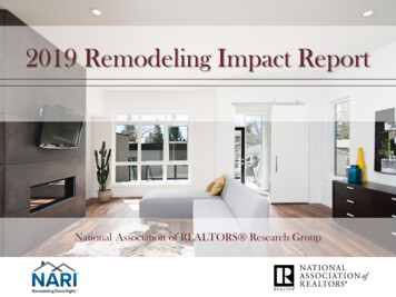 Remodeling Impact Survey - NARI
