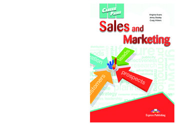 Sales And Marketing