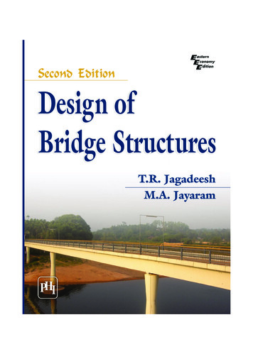 Design Of Bridge Structures