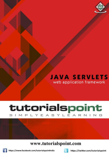 Java Servlets - Tutorialspoint