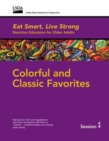 Colorful And Classic Favorites - USDA