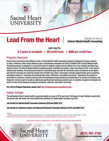 Lead From The Heart - Sacred Heart University