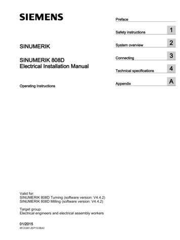 Electrical Installation Manual - Siemens