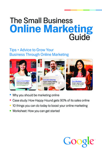 The Small Business Online Marketing Guide