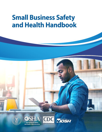 Small Business Safety And Health Handbook