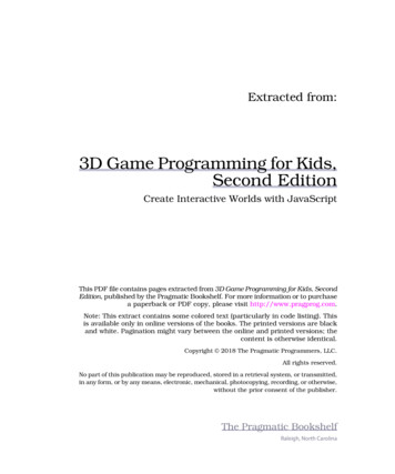 3D Game Programming For Kids, Second Edition