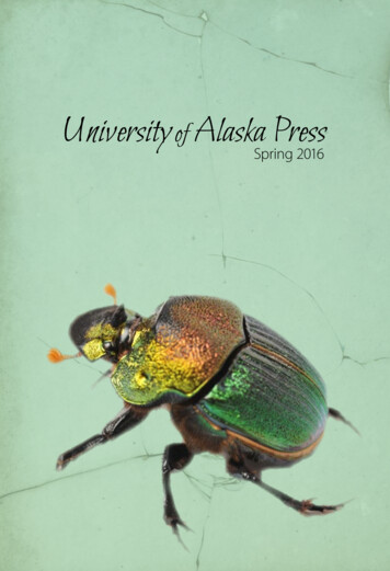 University Of Alaska Press