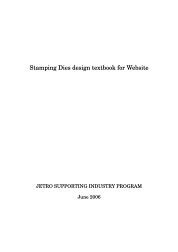 Stamping Dies Design Textbook For Website