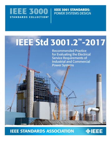 IEEE Std 3001.2-2017 IEEE Recommended Practice For .
