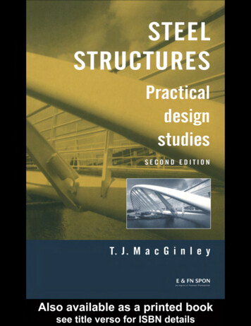 Steel Structures: Practical Design Studies, Second Edition