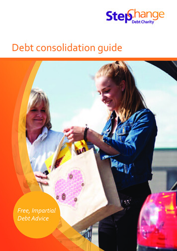 Debt Consolidation Guide - StepChange