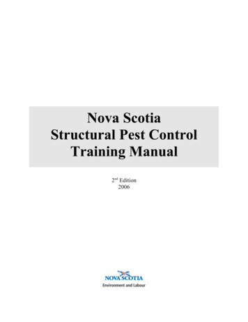 Structural Pest Control Training Manual - Archive 