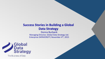 Success Stories In Building A Global Data Strategy