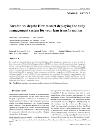 Breadth Vs. Depth: How To Start Deploying The Daily .