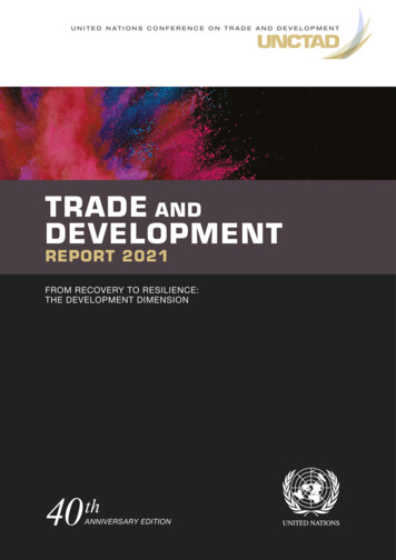 Trade And Development