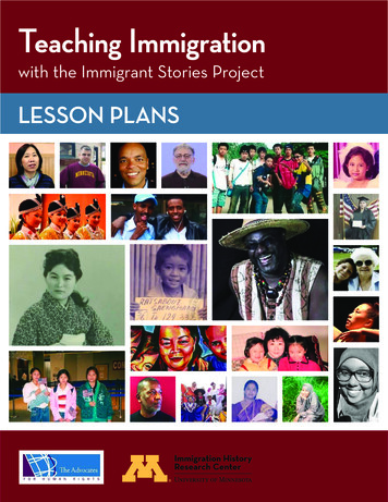 Teaching Immigration With The Immigrant Stories