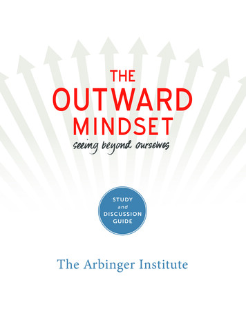 The Outward Mindset Study Guide - Arbinger 