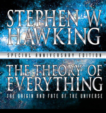 The Theory Of Everything - Physics Paathshala